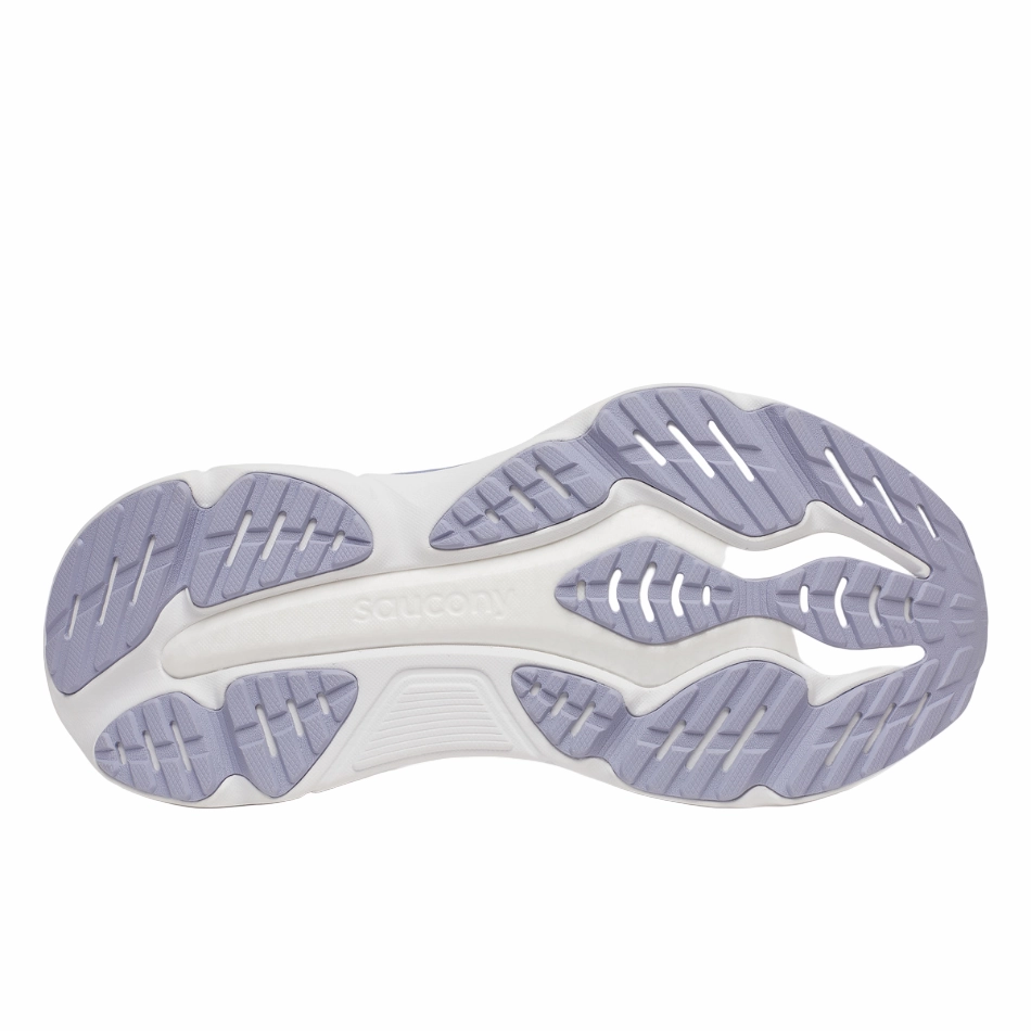 Saucony Women's Hurricane 25 Running Shoes in Thistle/Aster - Online Exclusive competitive event shoe purpose