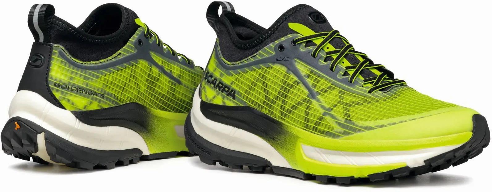 Scarpa Golden Gate ATR Mens Trail Running Shoes - Green running in a levee area shoes Outdoor Traction