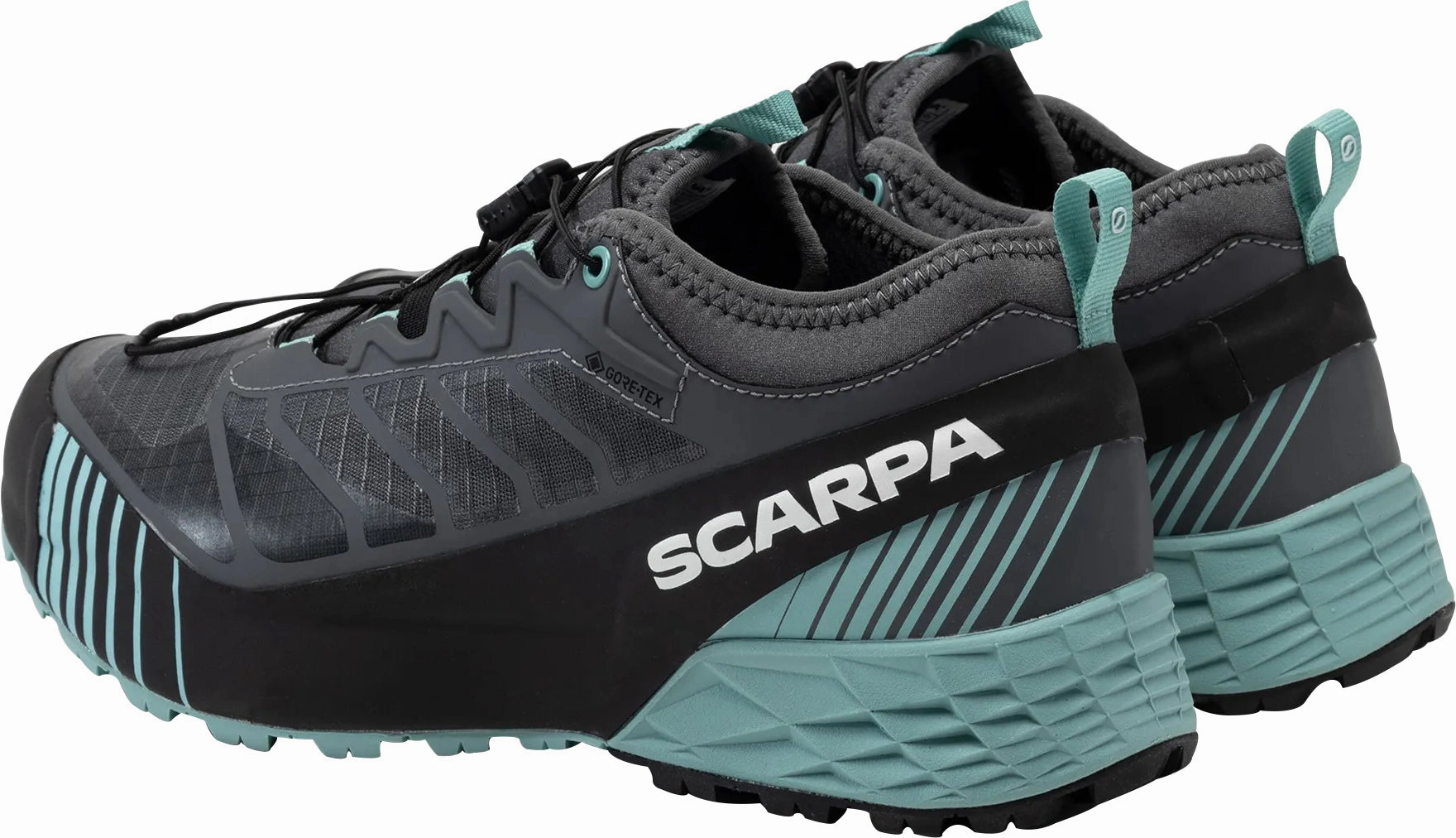 wide - fit shoes Scarpa Ribelle Run GORE-TEX Womens Trail Running Shoes - Grey