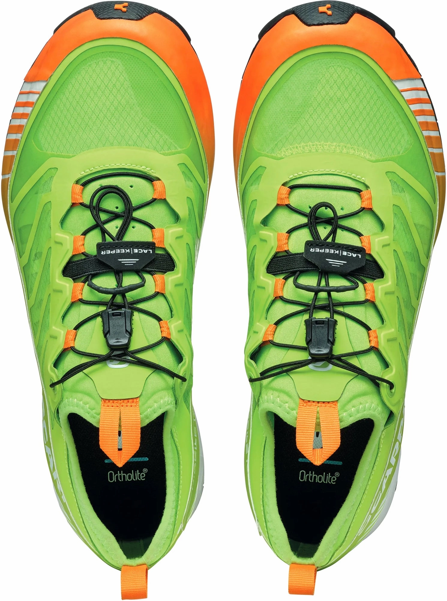 Scarpa Ribelle Run Mens Trail Running Shoes - Green high - heeled shoes