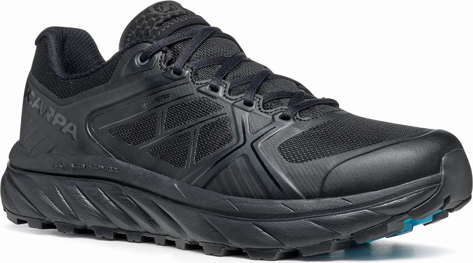 Scarpa Spin Infinity GORE-TEX Womens Trail Running Shoes - Black Integrated Aerodynamic Profile