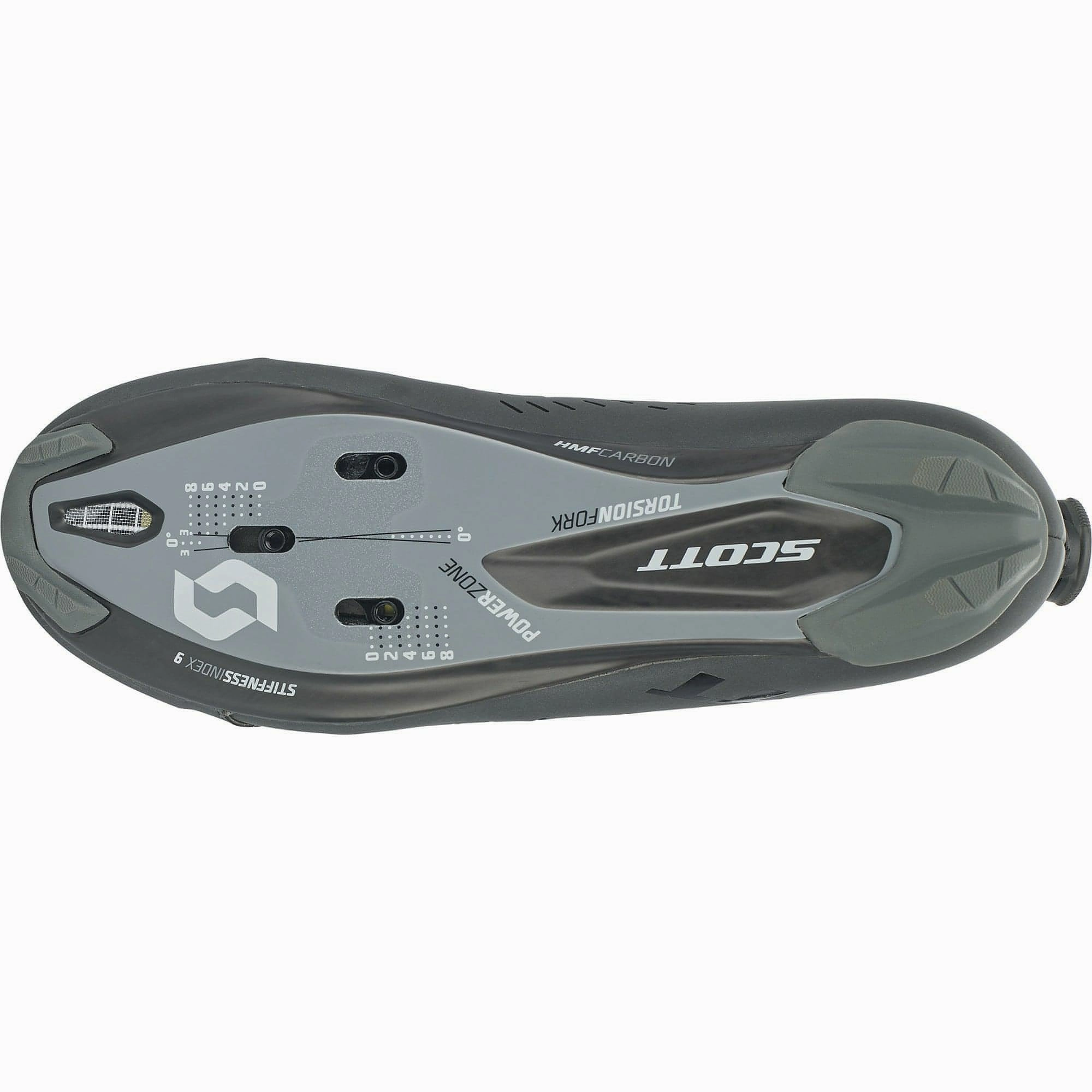 Foot Support Thickened Midsole Scott Aero TT Mens Road Cycling Shoes - Grey