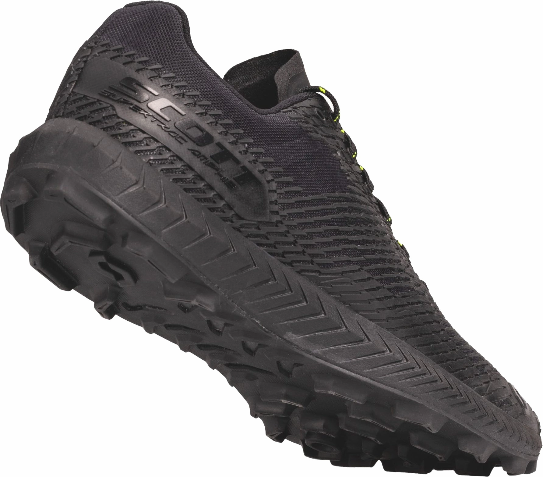 advanced elastic - lacing running shoes Scott Supertrac Amphib Mens Trail Running Shoes - Black