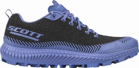 running in a metal bridge area shoes Carbon plate Scott Supertrac Ultra RC Womens Trail Running Shoes - Black