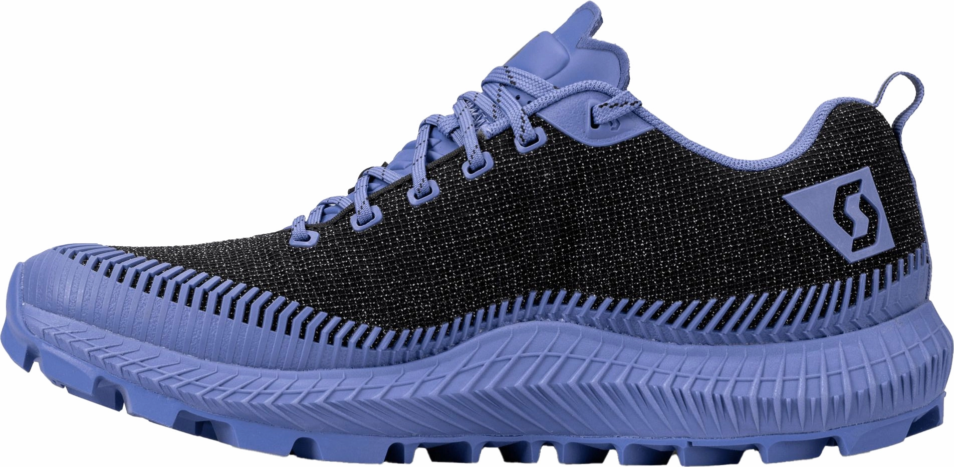 complex design dusk running shoes Scott Supertrac Ultra RC Womens Trail Running Shoes - Black