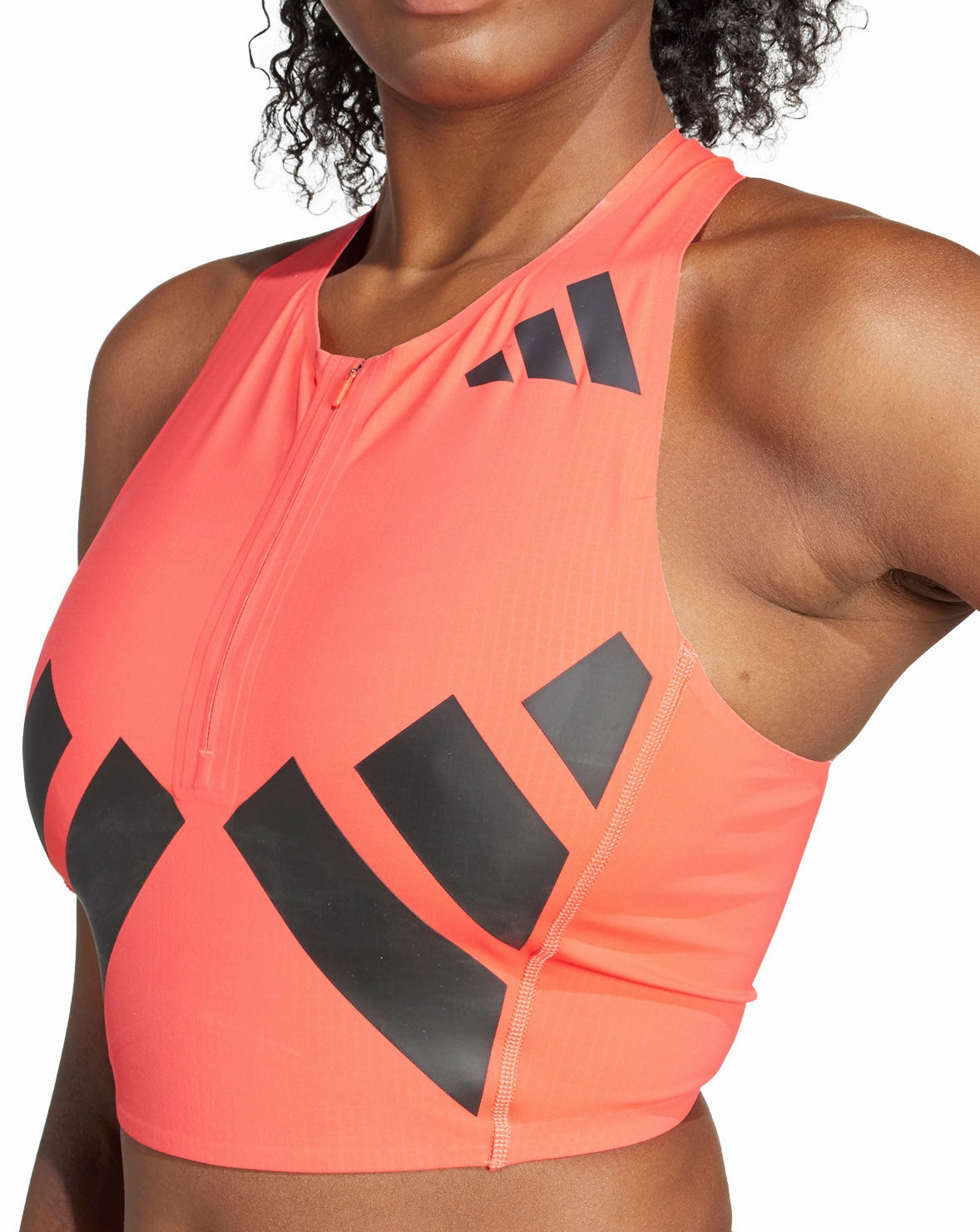 adidas Adizero Road To Records Womens Running Crop Top - Red Tactical Reinforcements Best