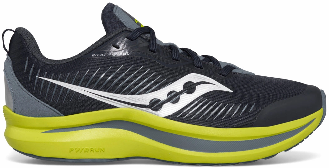 Saucony Endorphin KDZ Junior Running Shoes - Blue Cushioned look