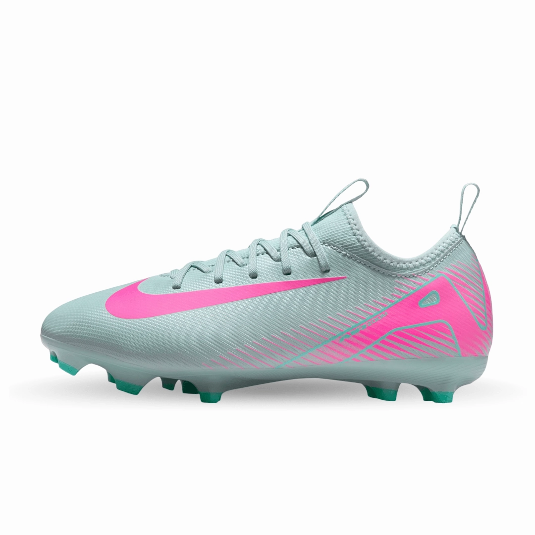 Jr. Mercurial Vapor 16 Academy FG/MG - Prism Pack (FQ8392-301) Molded Orthotic Support Asymmetric Heel Counter