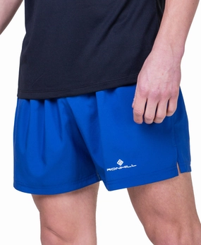Ronhill Core 5 Inch Mens Running Shorts - Blue Comfortable Motion