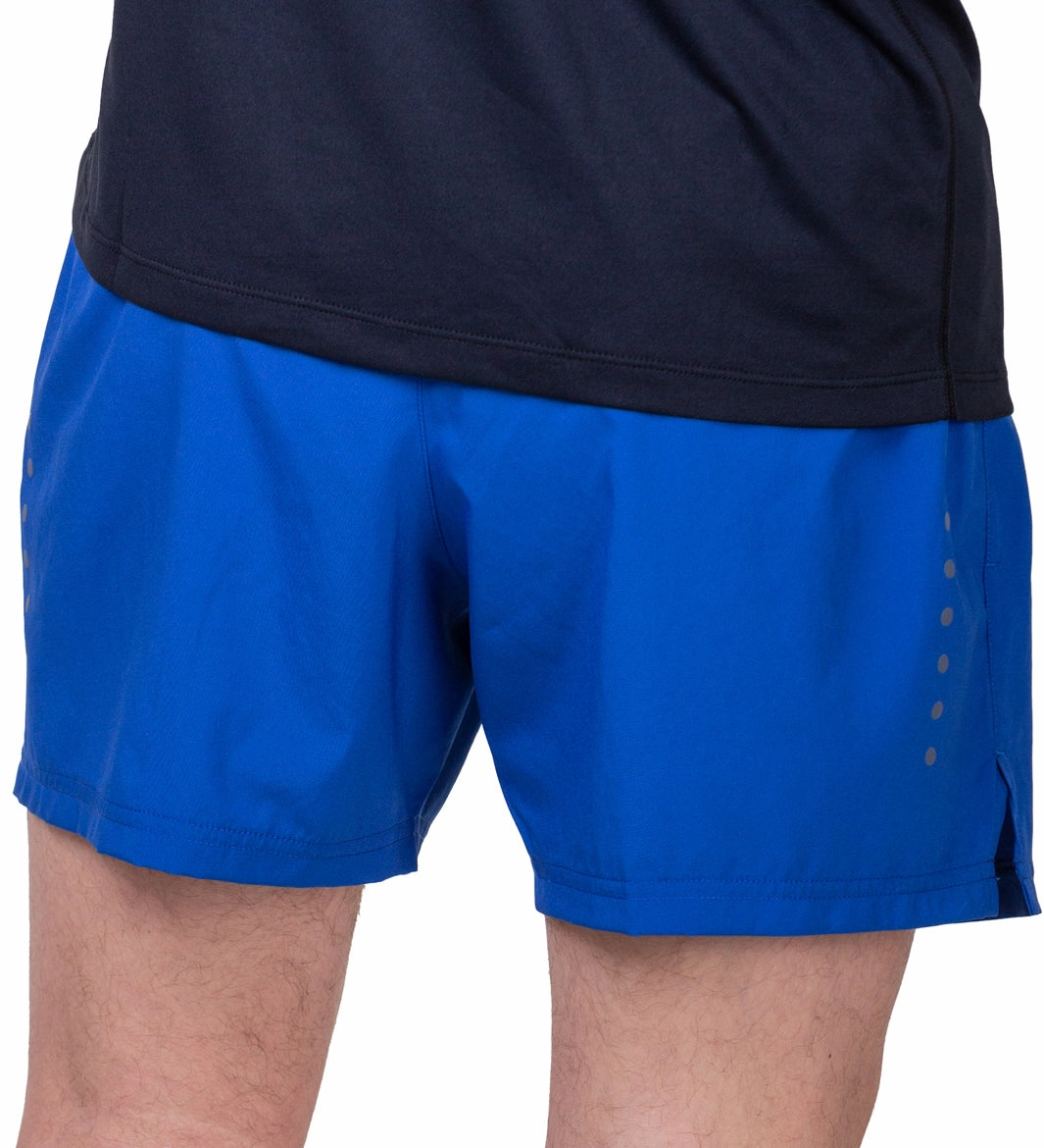 Ronhill Core 5 Inch Mens Running Shorts - Blue Seamless Design Bright Colors