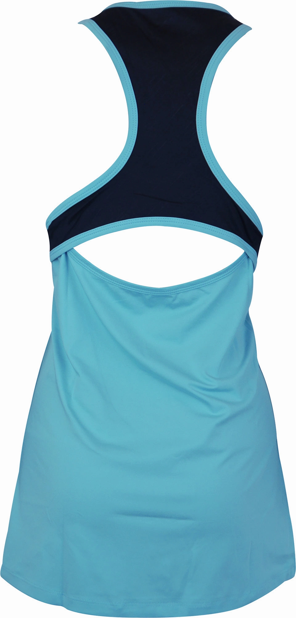 TCA Tech Racerback Womens Running Vest Tank Top - Blue gain Reflective Safety Details