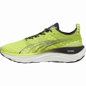 Puma ForeverRun Nitro Mens Running Shoes - Yellow Pressure Dispersion Performance Step
