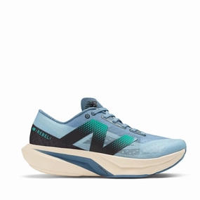 label New Balance Men's Fuelcell Rebel v4 in Heron Blue AW24