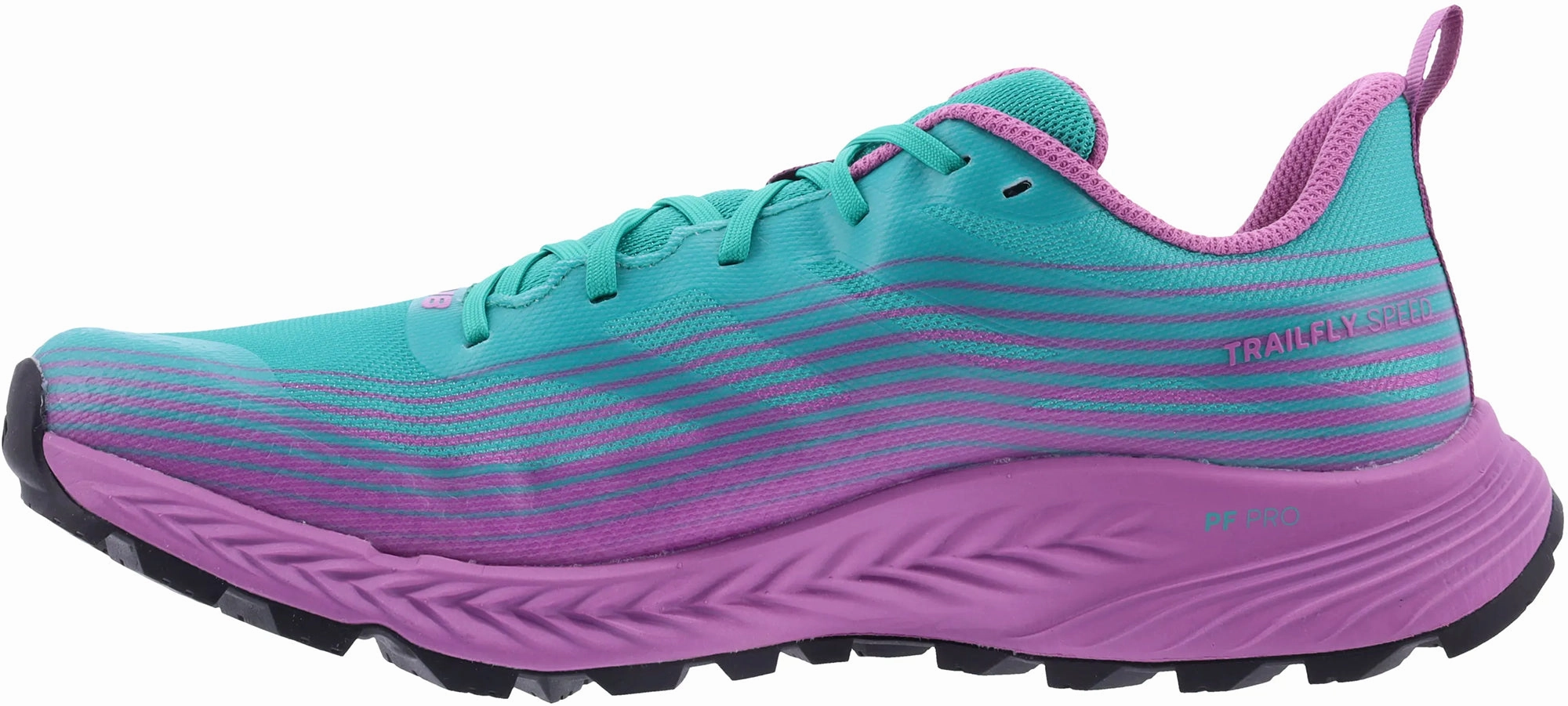 Flexible Movement Comfort Lock Inov8 TrailFly Speed WIDE FIT Womens Trail Running Shoes - Blue