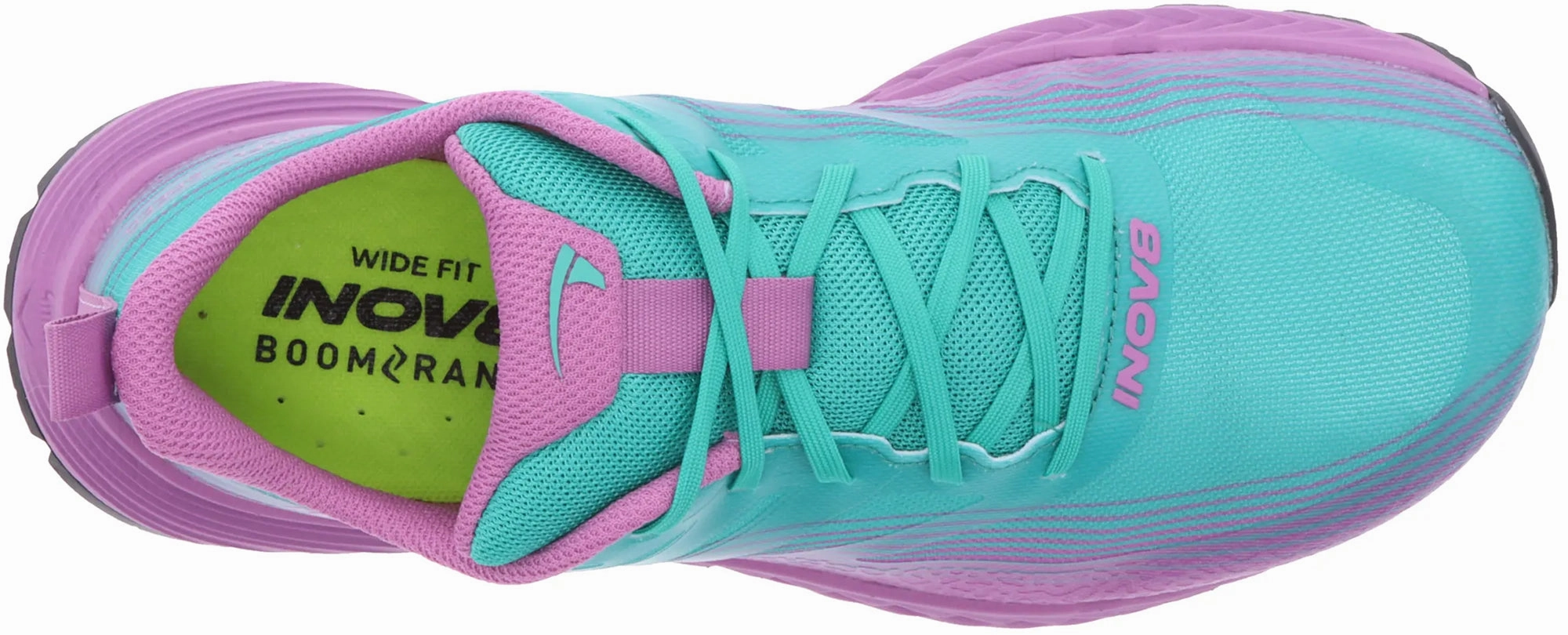 Inov8 TrailFly Speed WIDE FIT Womens Trail Running Shoes - Blue Loose steeplechase shoes