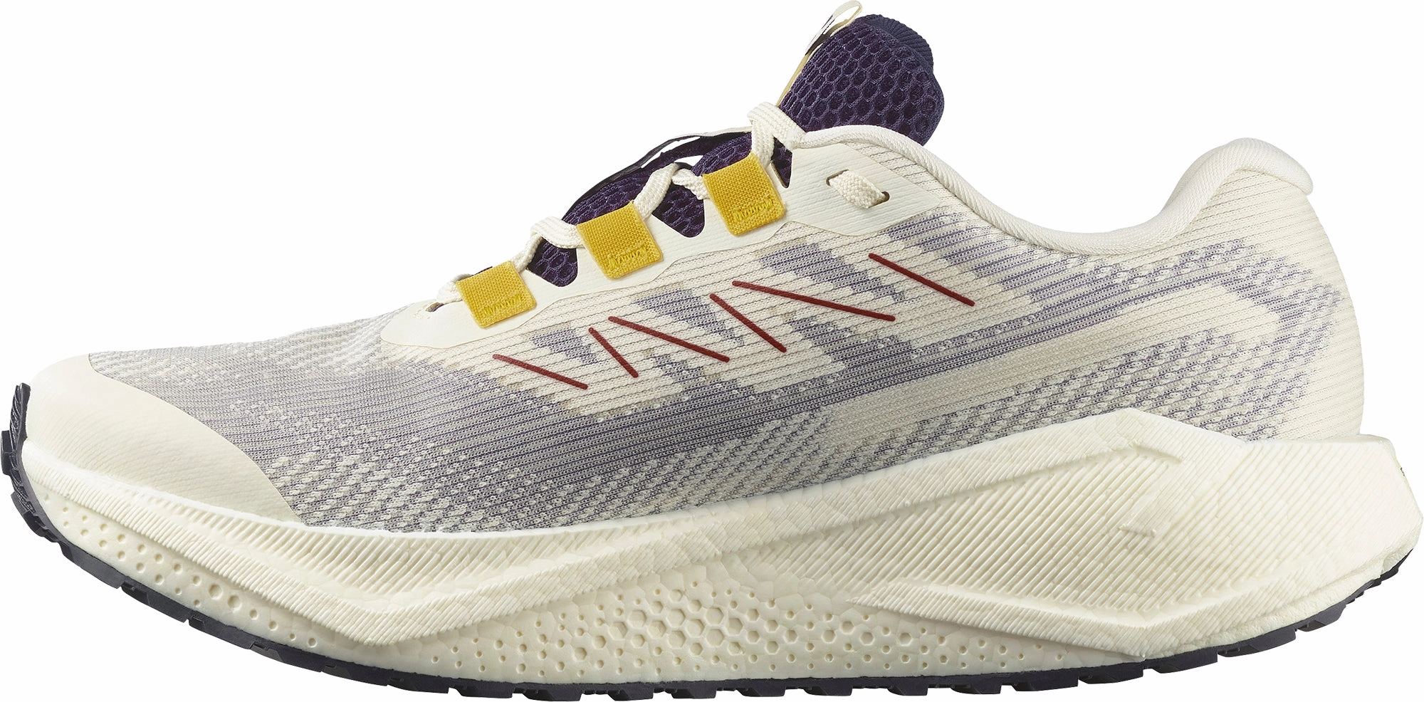 Salomon Aero Blaze 3 GRVL GORE-TEX Mens Trail Running Shoes - White 3D Layered Cushioning