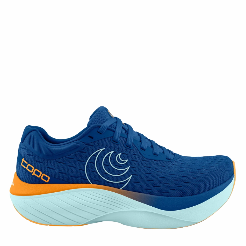 Group Topo Men's Atmos Running Shoes in Blue/Orange AW25