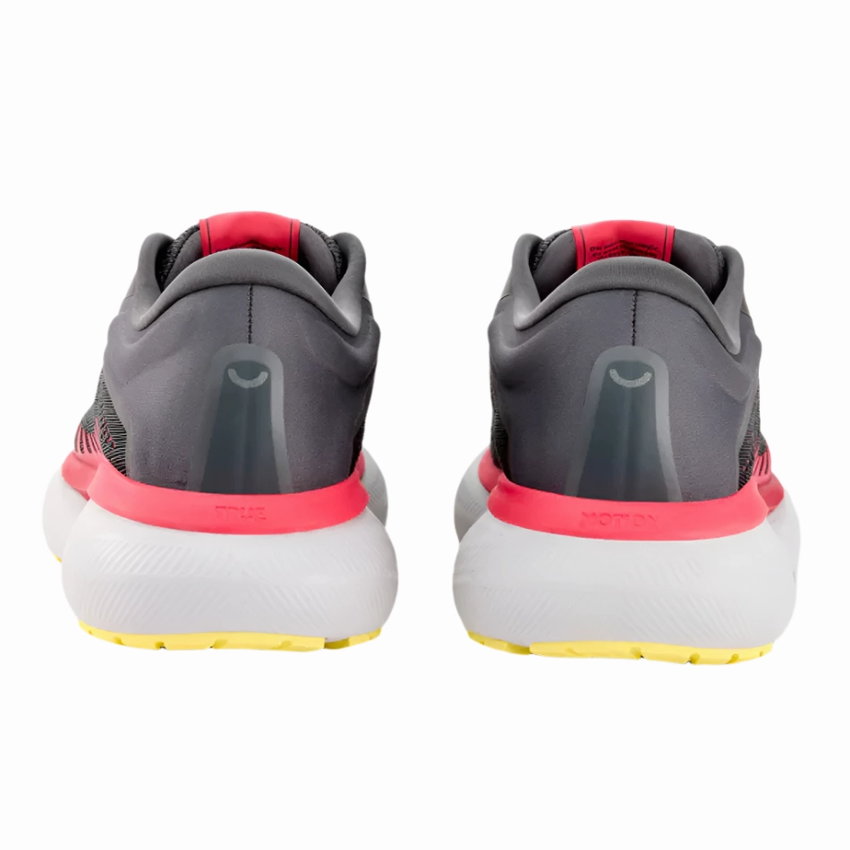 Truemotion Women's U-TECH Aion 3 Running Shoes in Castlerock/Rouge Red/Lemon Verbena AW25 Ultimate Traction cork insole shoes