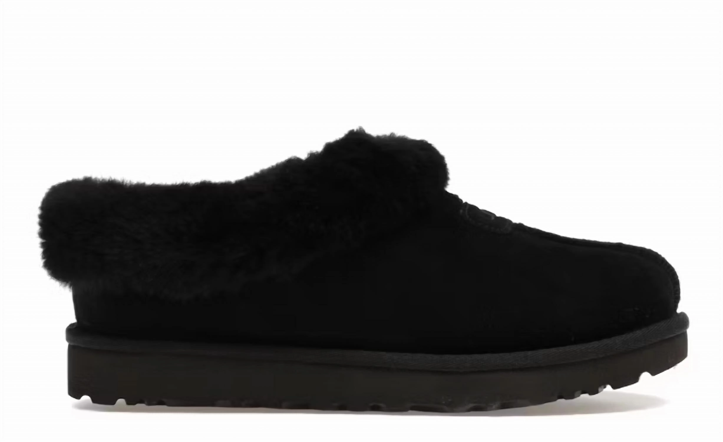 Comfortable Straps Women's Tazzette Sheepskin Slipper In Black