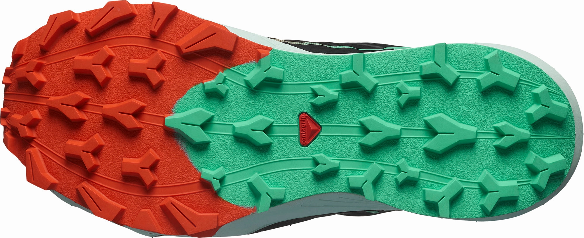 Rolling Motion Technology heel support shoes Salomon Thundercross Womens Trail Running Shoes - Black