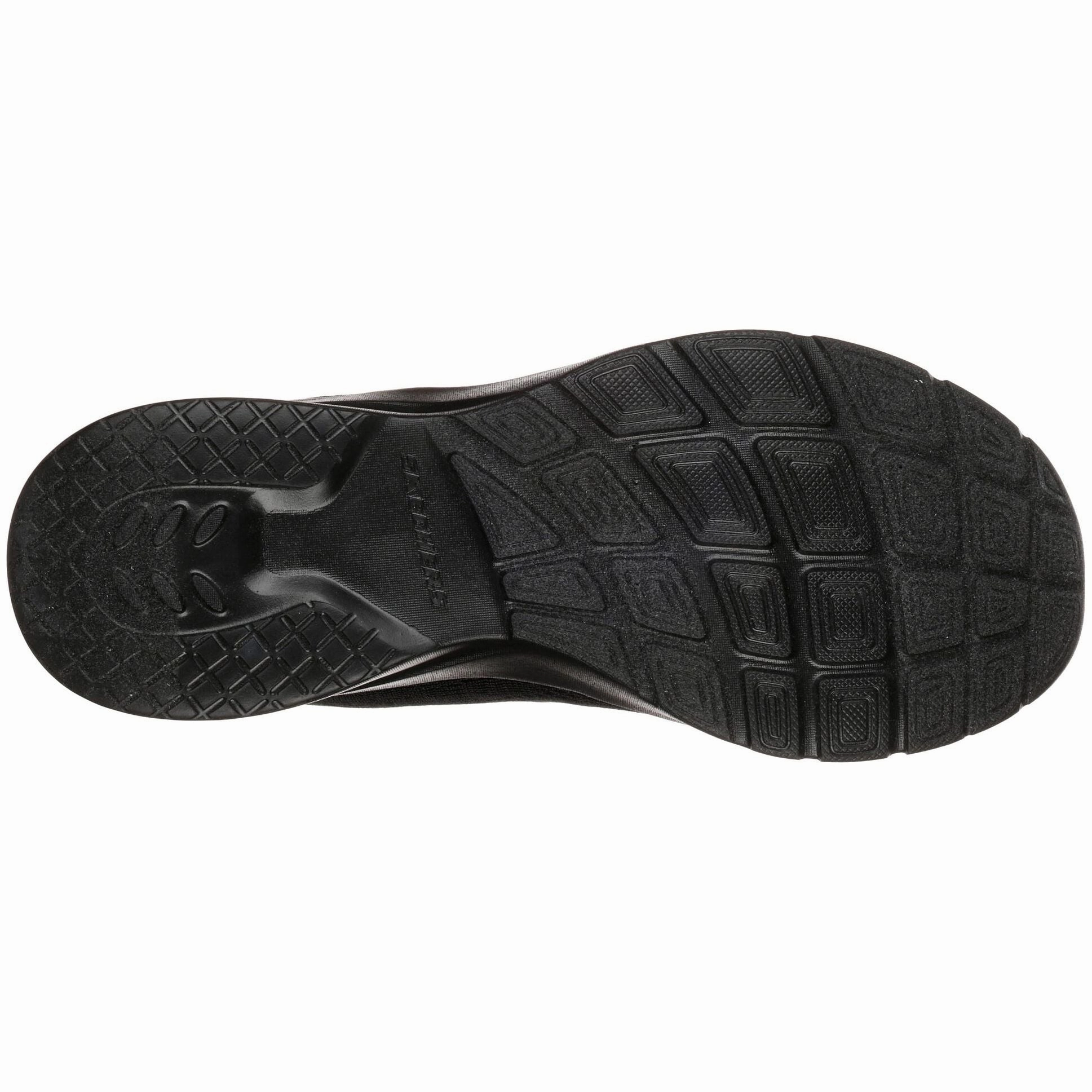 Skechers Dynamight 2.0 Homespun Womens Training Shoes - Black Grid Traction System Hyper Responsive Cushioning