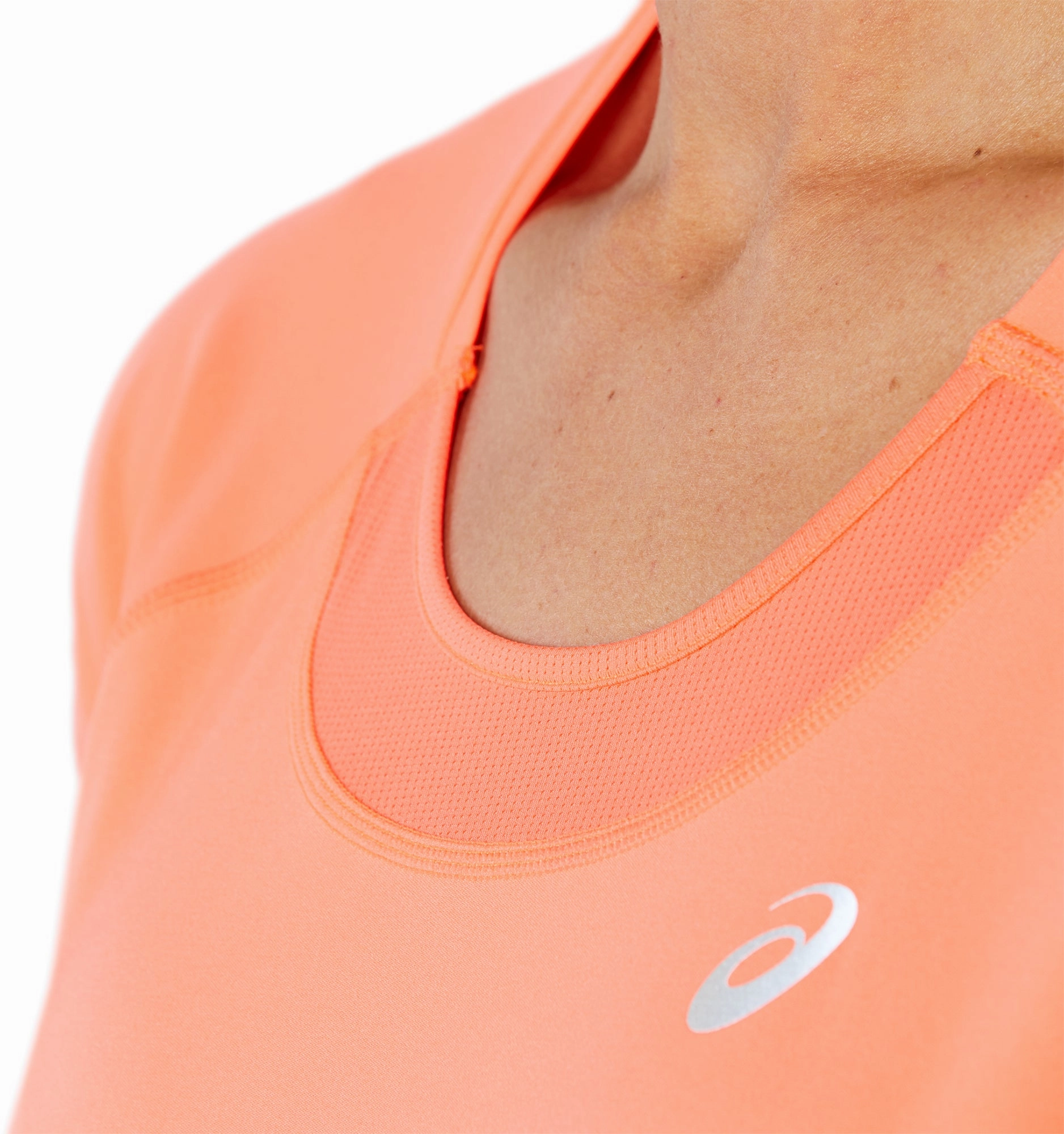 Everyday Top Asics Cap Short Sleeve Womens Running Top - Orange