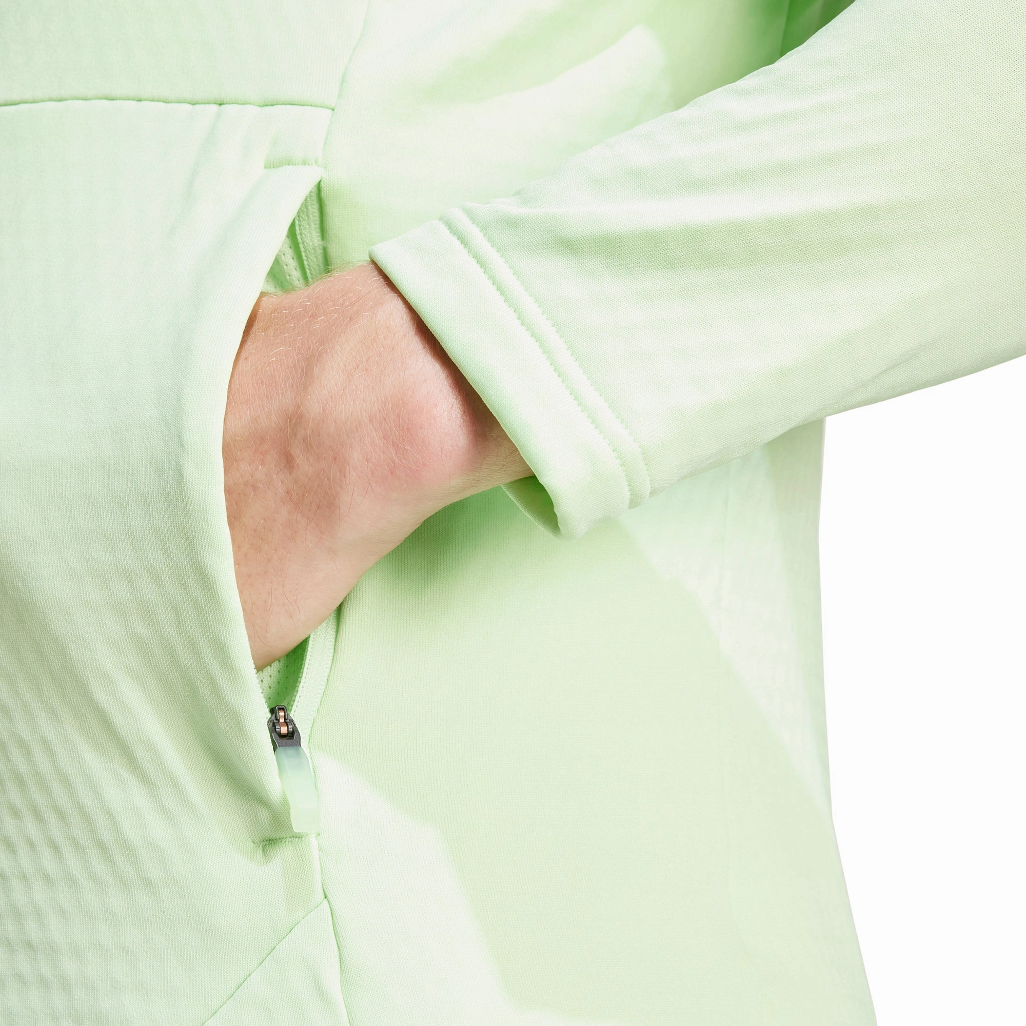 adidas Terrex Multi Light Fleece Mens Running Jacket - Green Legacy doctors