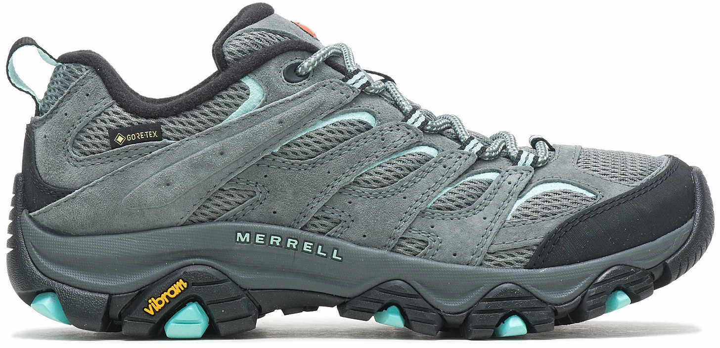 high - top running in community runs shoes Merrell Moab 3 GORE-TEX Womens Walking Shoes - Grey