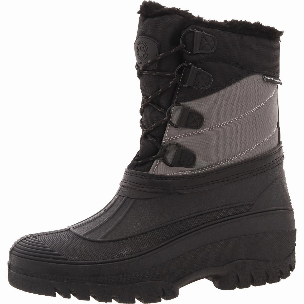 Feather Light Work Commute Country Side Decker 01 Mens Faux Fur Lined Manmade Winter & Snow Boots