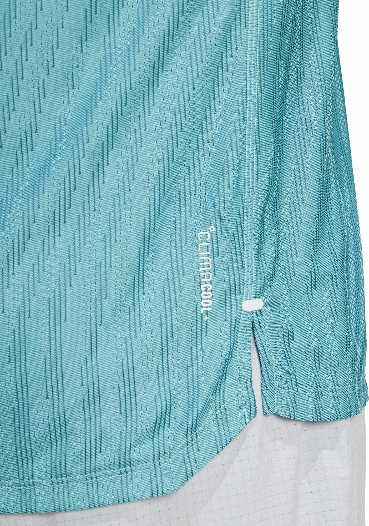 adidas ADI365 ClimaCool  Short Sleeve Mens Running Top - Green Practical Wear Light Fashion