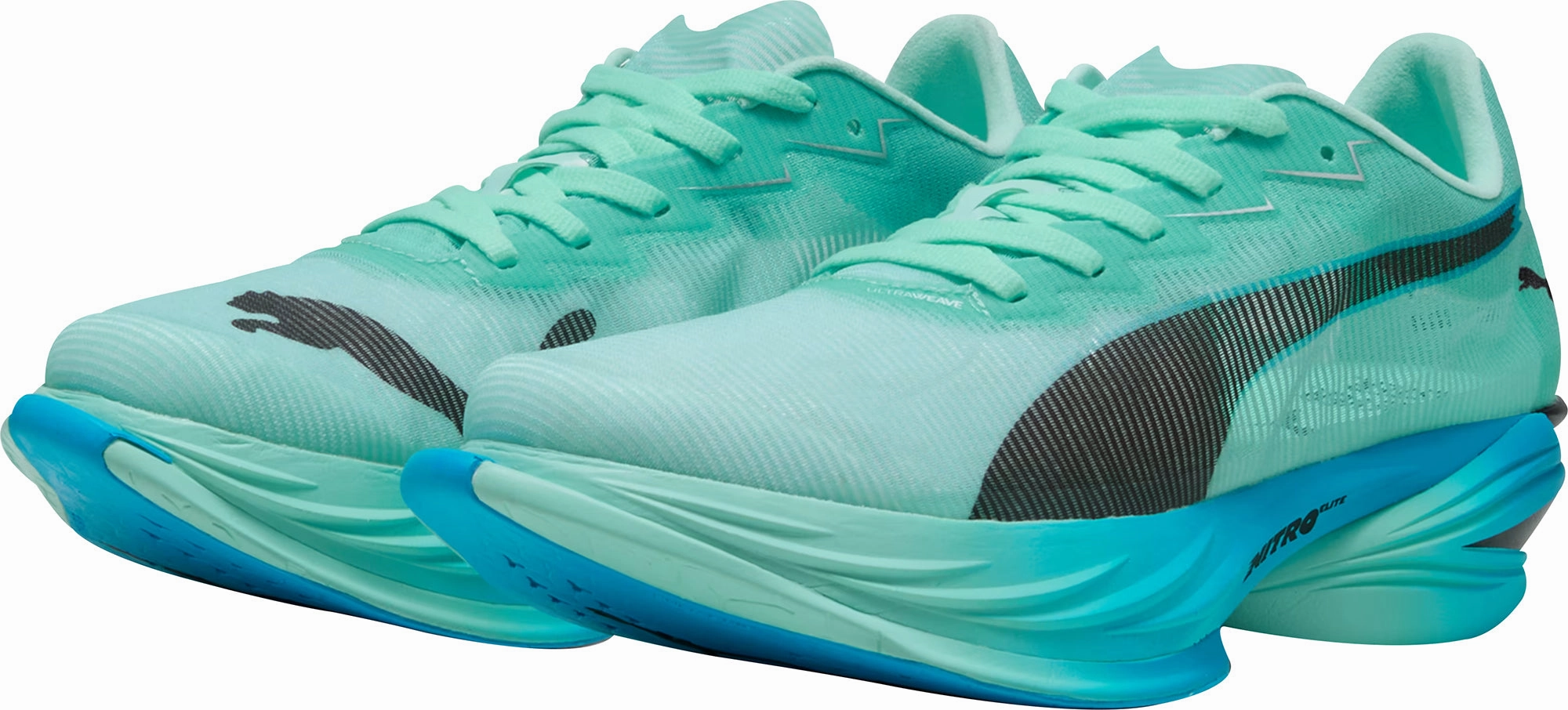 Motion Control Technology Puma Fast-R Nitro Elite 3 Mens Running Shoes - Green