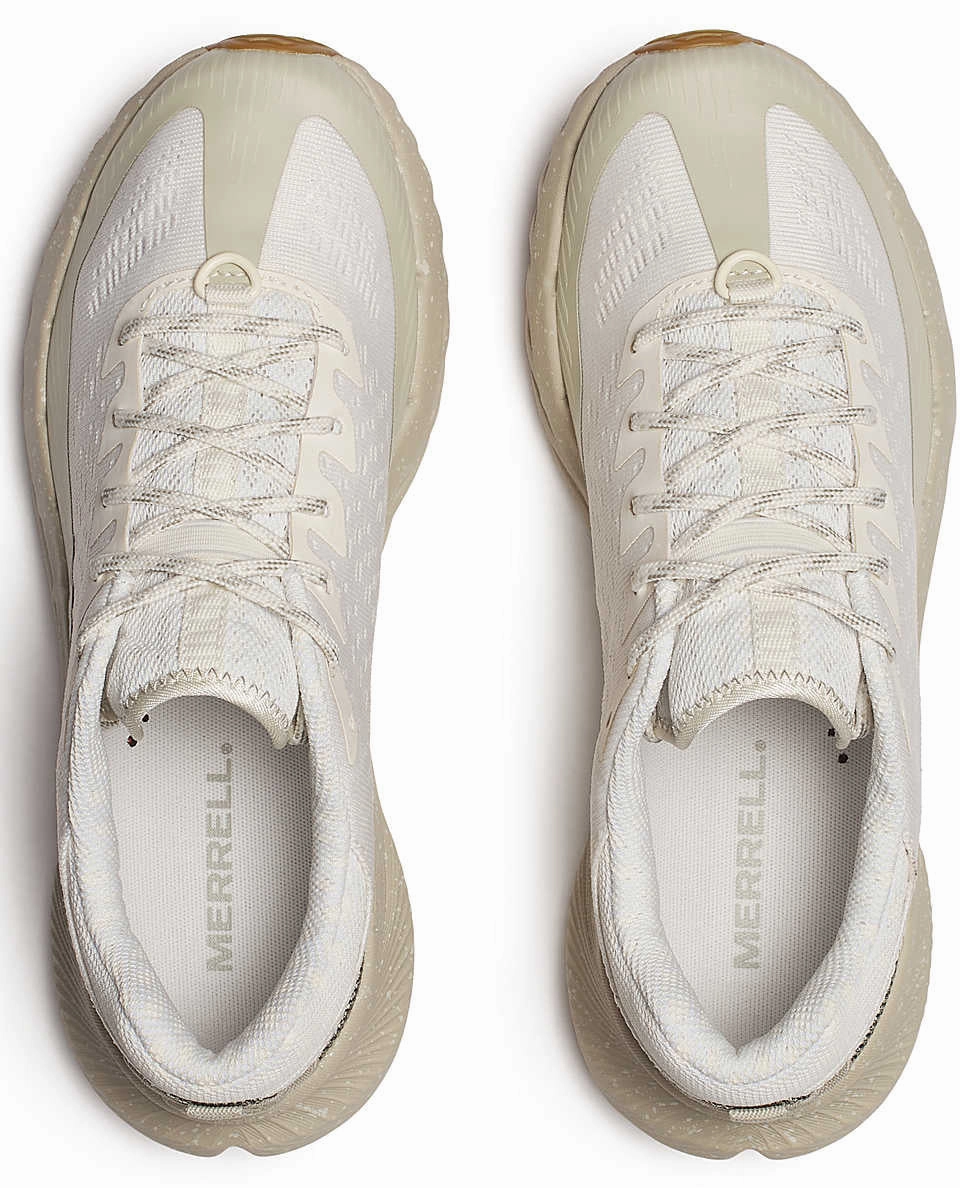 Merrell Agility Peak 5 Womens Trail Running Shoes - Cream narrow shoes Anti Odour Technology