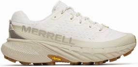 Merrell Agility Peak 5 Womens Trail Running Shoes - Cream Multi Directional Flex running in coastal areas