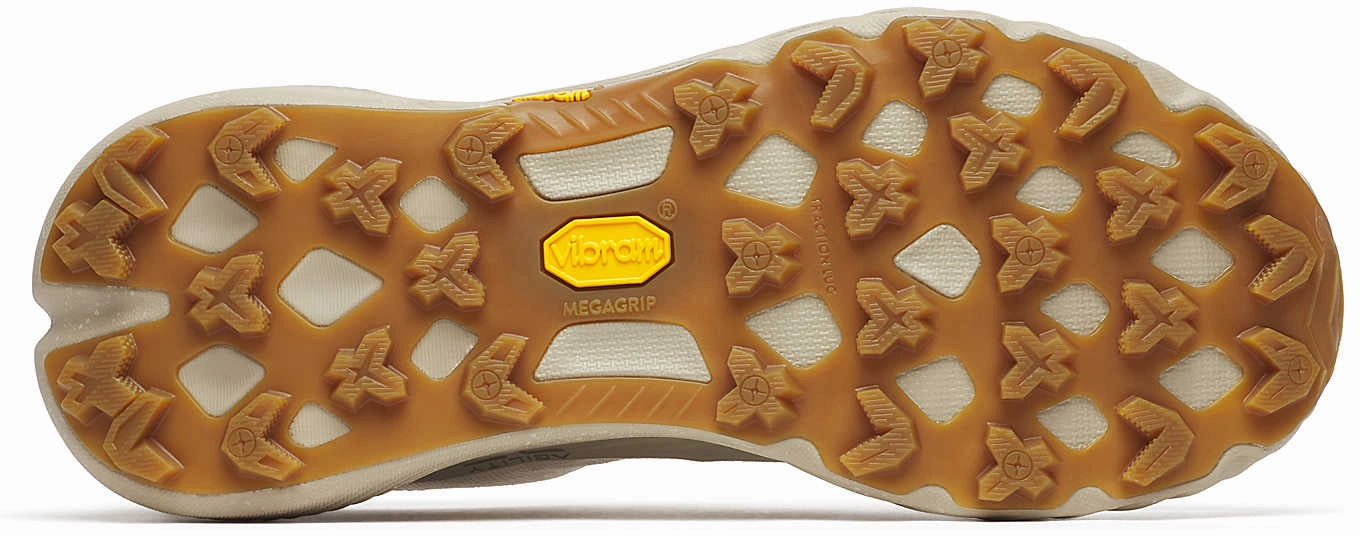 Dual Density Foam Merrell Agility Peak 5 Womens Trail Running Shoes - Cream