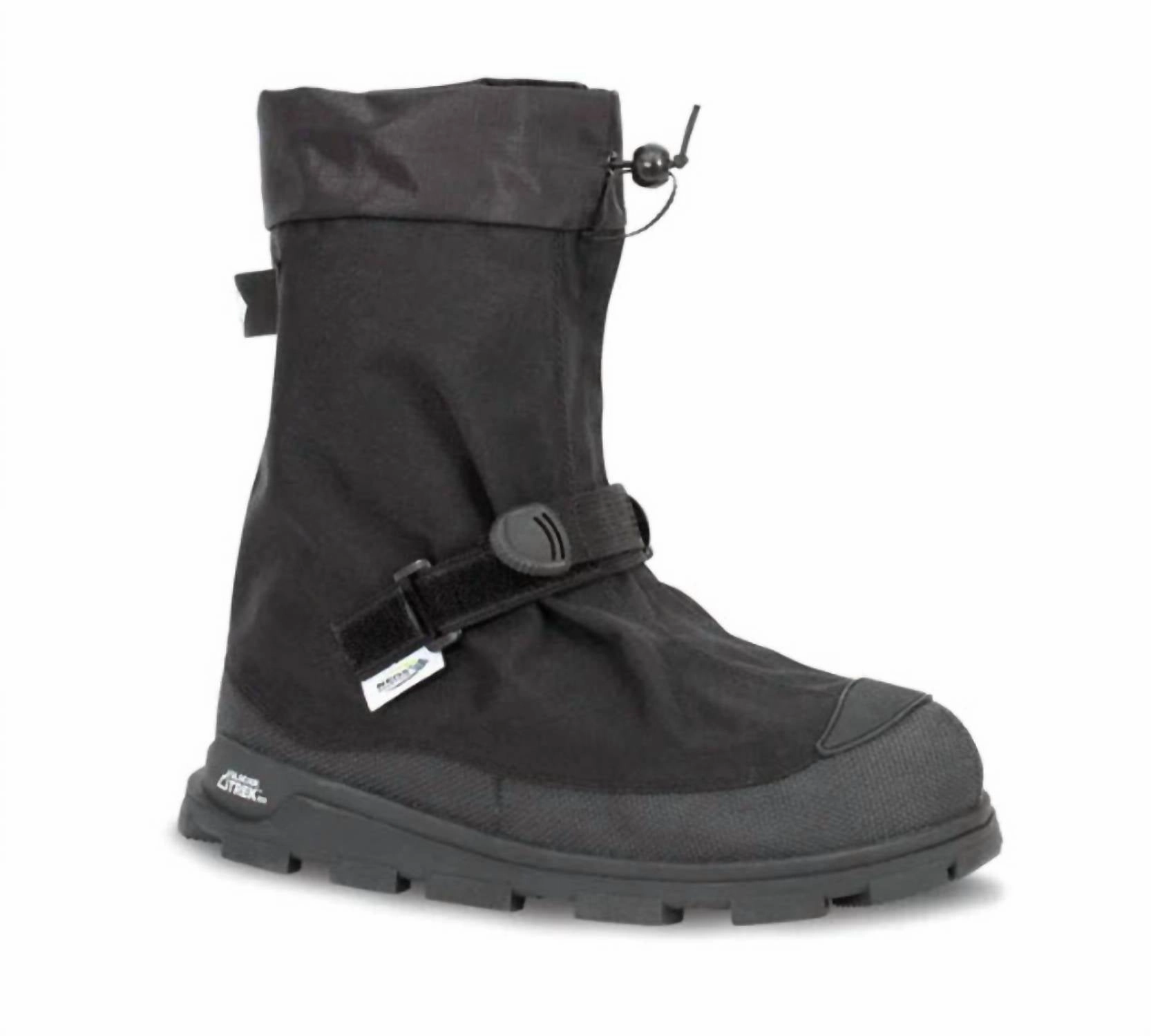 Voyageur Glaciertrek Sole 12" Over Boots In Black packable Urban Feel