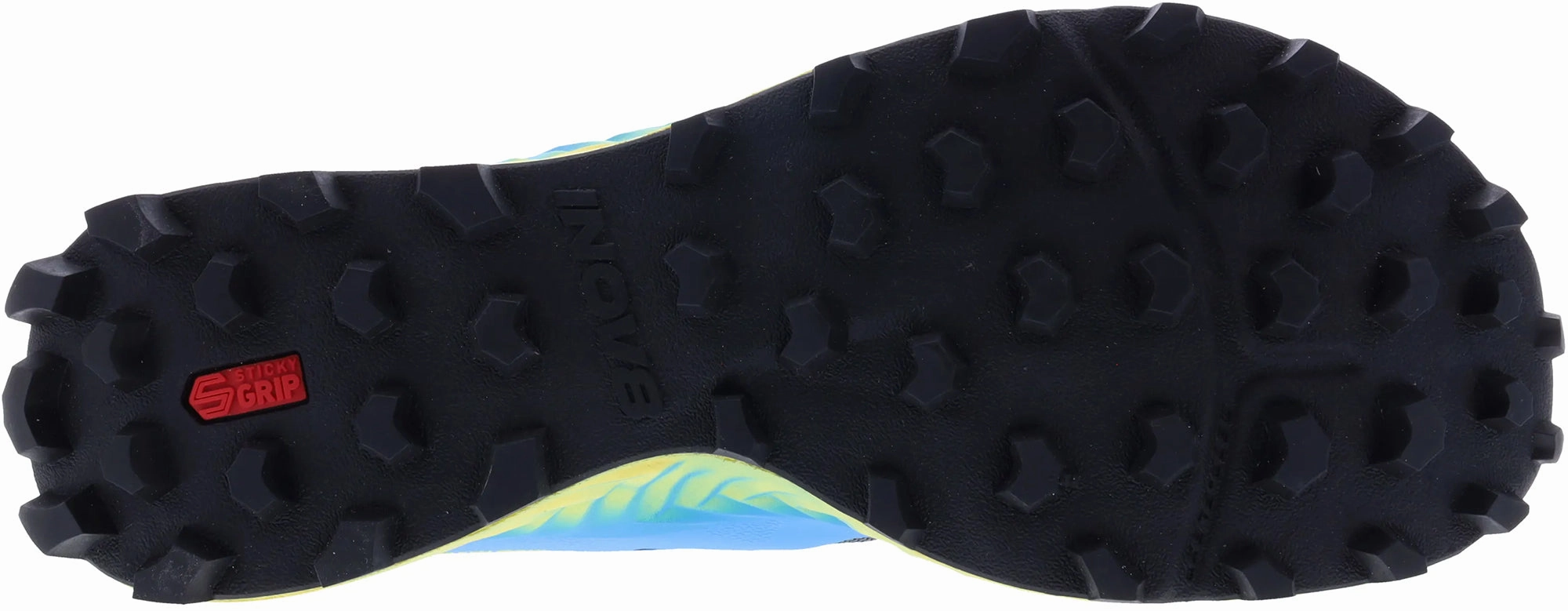 Durable TPU Structure networking opportunity Inov8 MudTalon Mens Trail Running Shoes - Blue