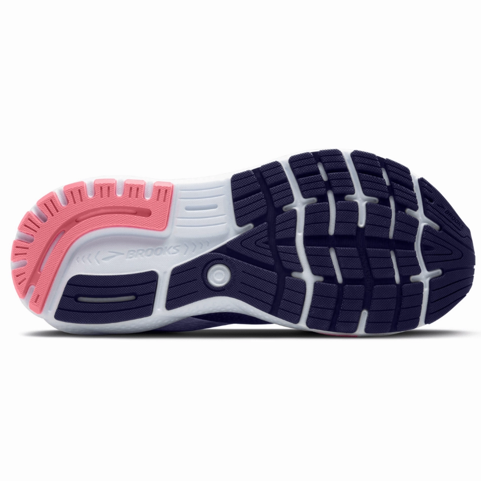 Brooks Women's Ghost 16 Running Shoes in Blue Ribbon/Dianthus/Peacoat SS25 Energy Cell Technology premium - quality