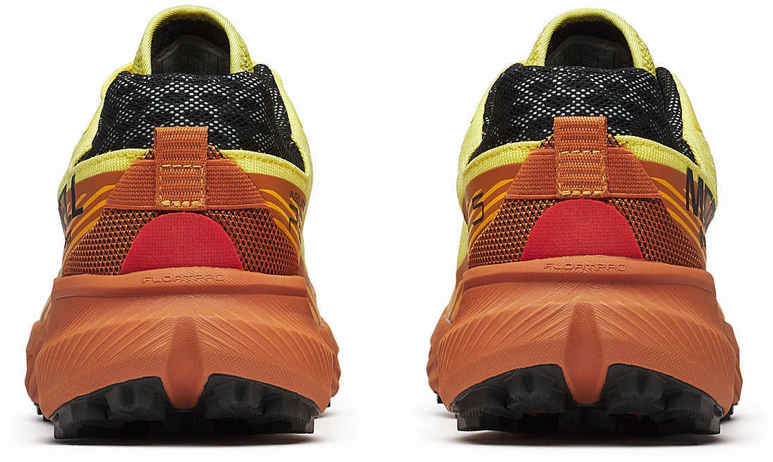 logo - buttoned shoes Merrell Agility Peak 5 GORE-TEX Mens Trail Running Shoes - Yellow