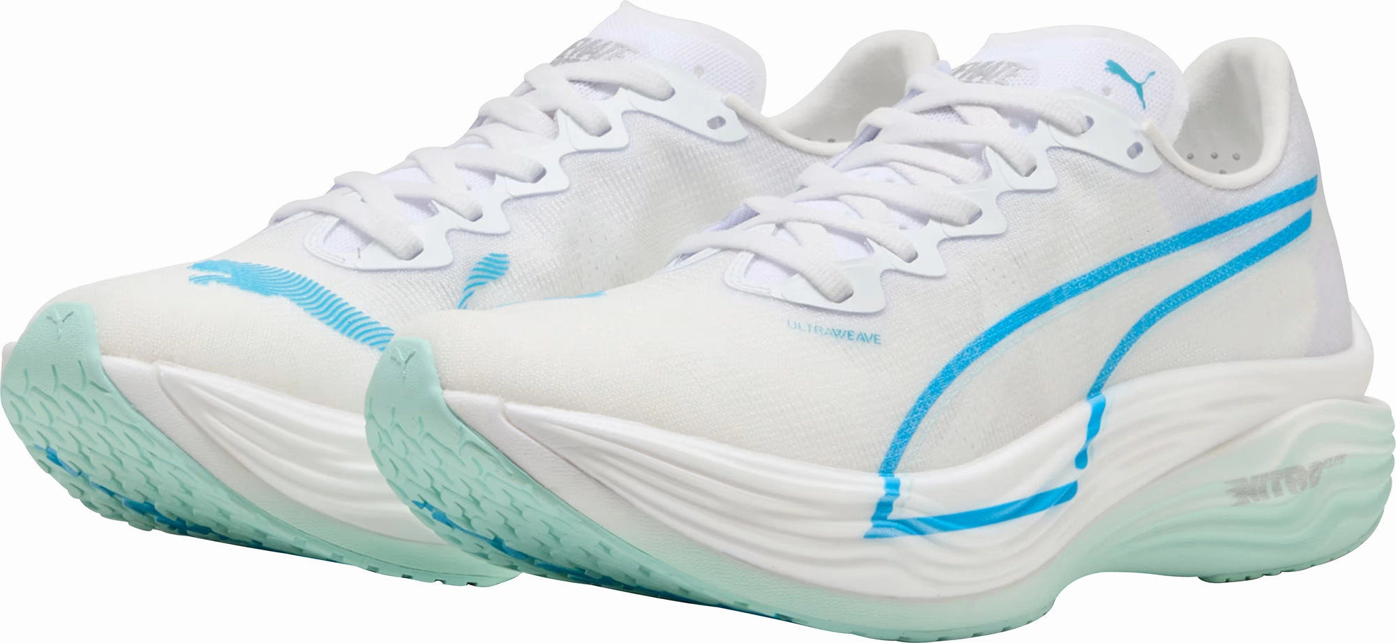 Puma Deviate Nitro Elite 3 Mens Running Shoes - White Comfort Walk
