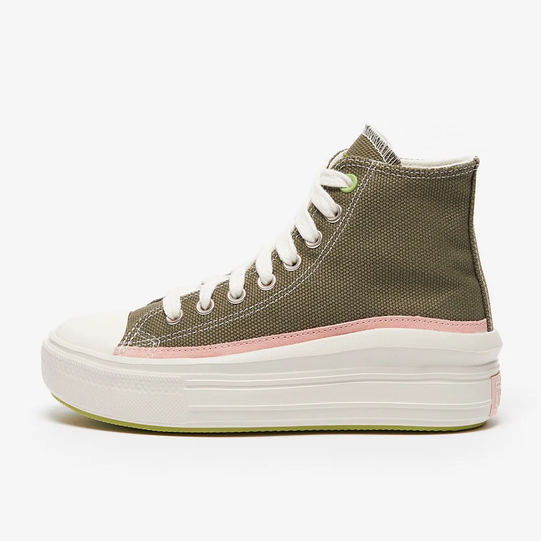 Edge Appeal Wrinkle Resistant Converse Womens Chuck Taylor All Star Move