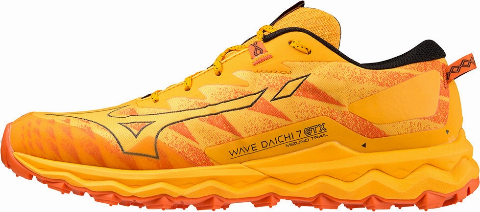 Mizuno Wave Daichi GORE-TEX Mens Trail Running Shoes - Orange running in famous tracks shoes track meet running shoes