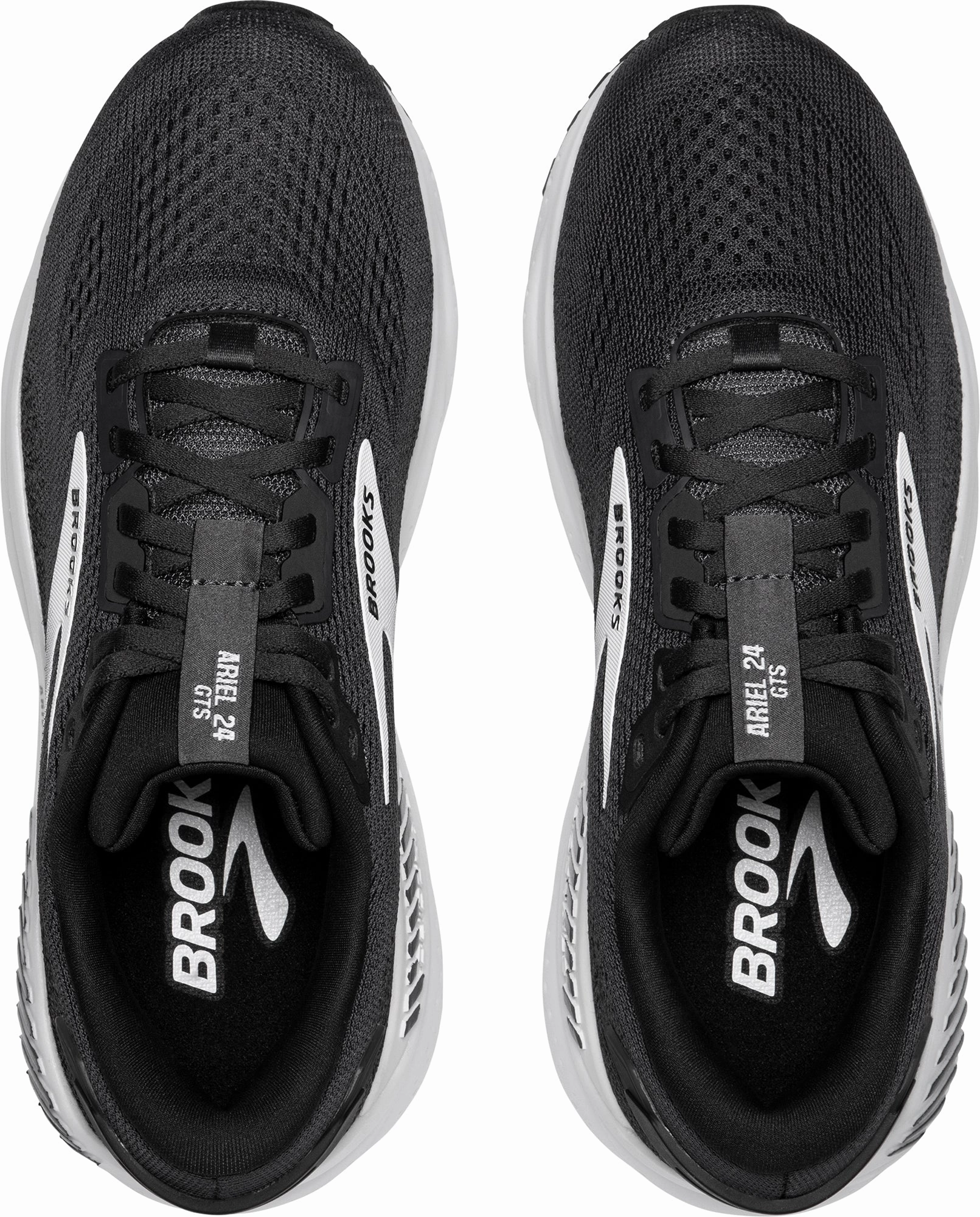 padded insole seasonal shoes Brooks Ariel GTS 24 WIDE FIT Womens Running Shoes - Black