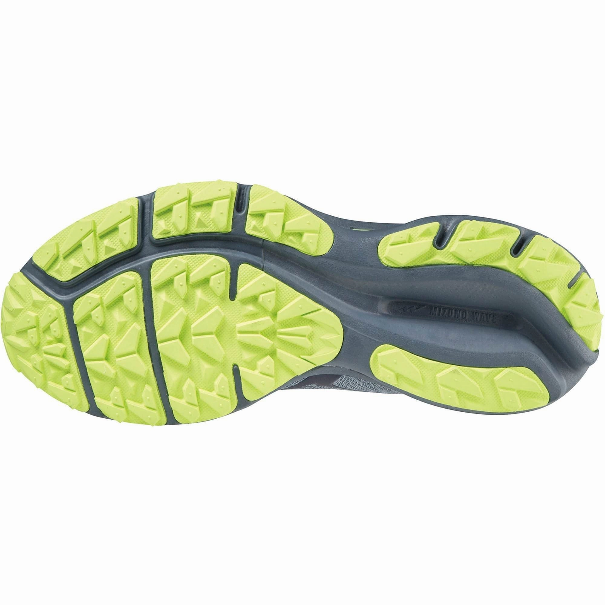 Easy to Wear Pressure Relief Grooves Mizuno Wave Rider GORE-TEX Womens Running Shoes - Blue