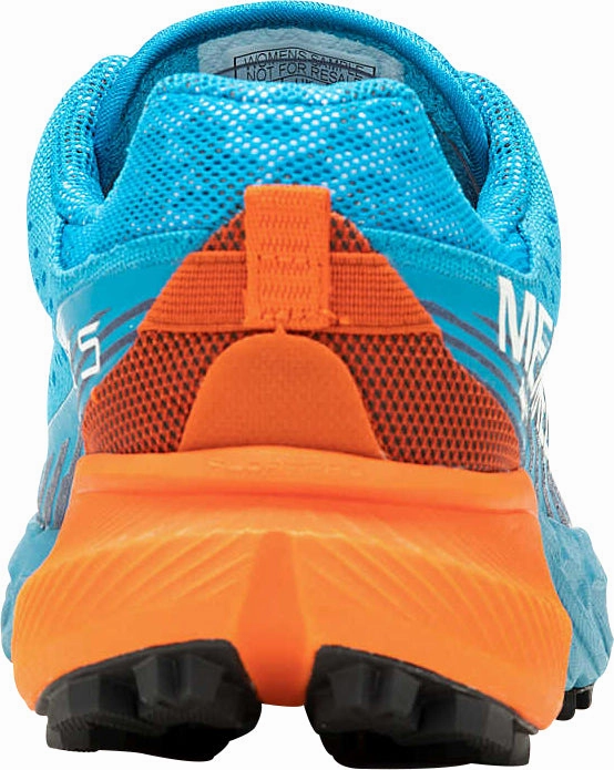 Merrell Agility Peak 5 GORE-TEX Womens Trail Running Shoes - Blue Molded Collar Padding
