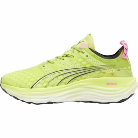 easy move Micro Grip Tread Pattern Puma ForeverRun Nitro Womens Running Shoes - Yellow