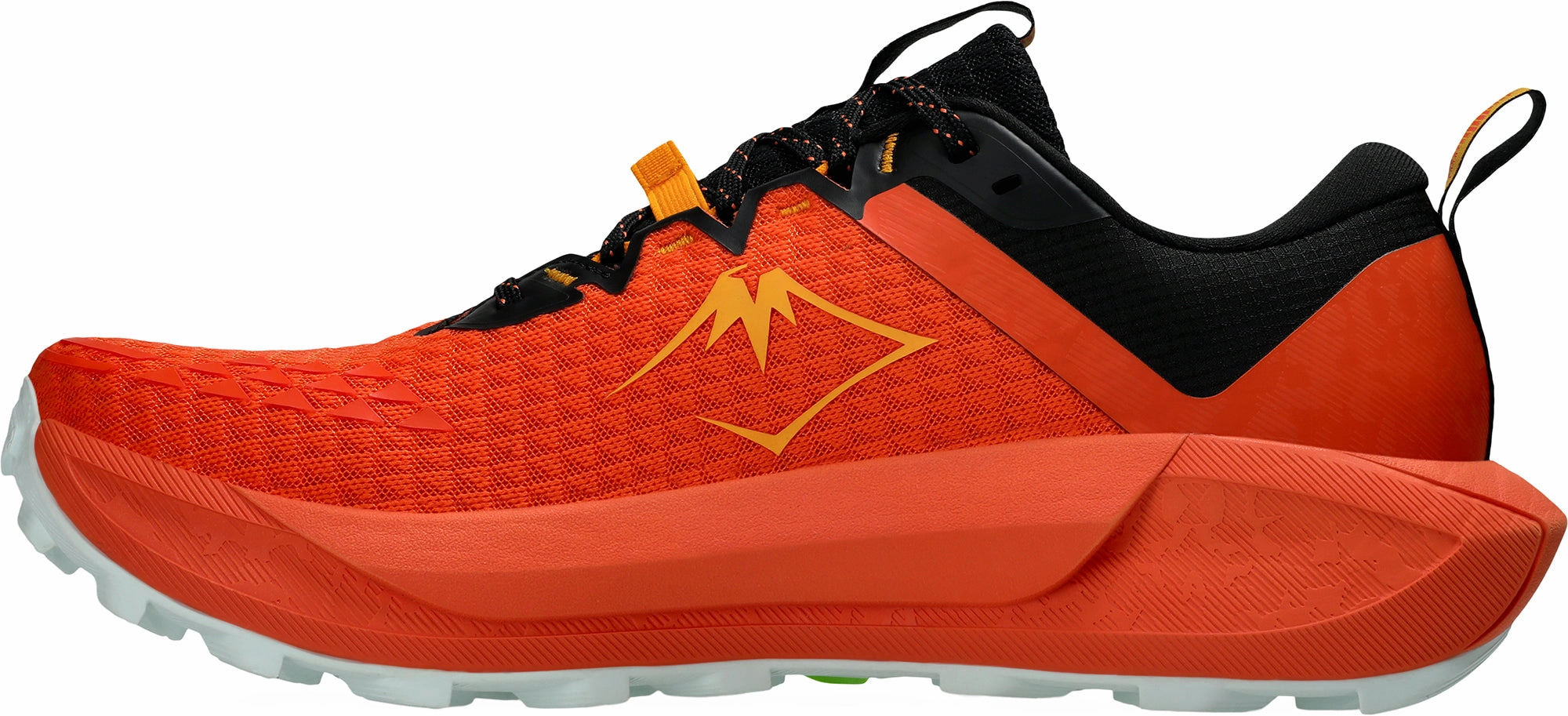 Asics Gel Trabuco 13 Mens Running Shoes - Orange Wide Base indoor - wear shoes