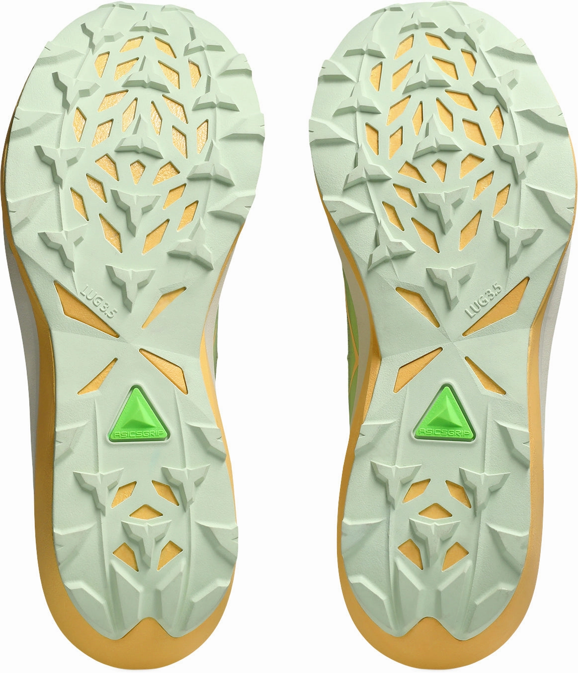 neutral - arch shoe help night running Asics Fuji Speed 4 Mens Trail Running Shoes - Green