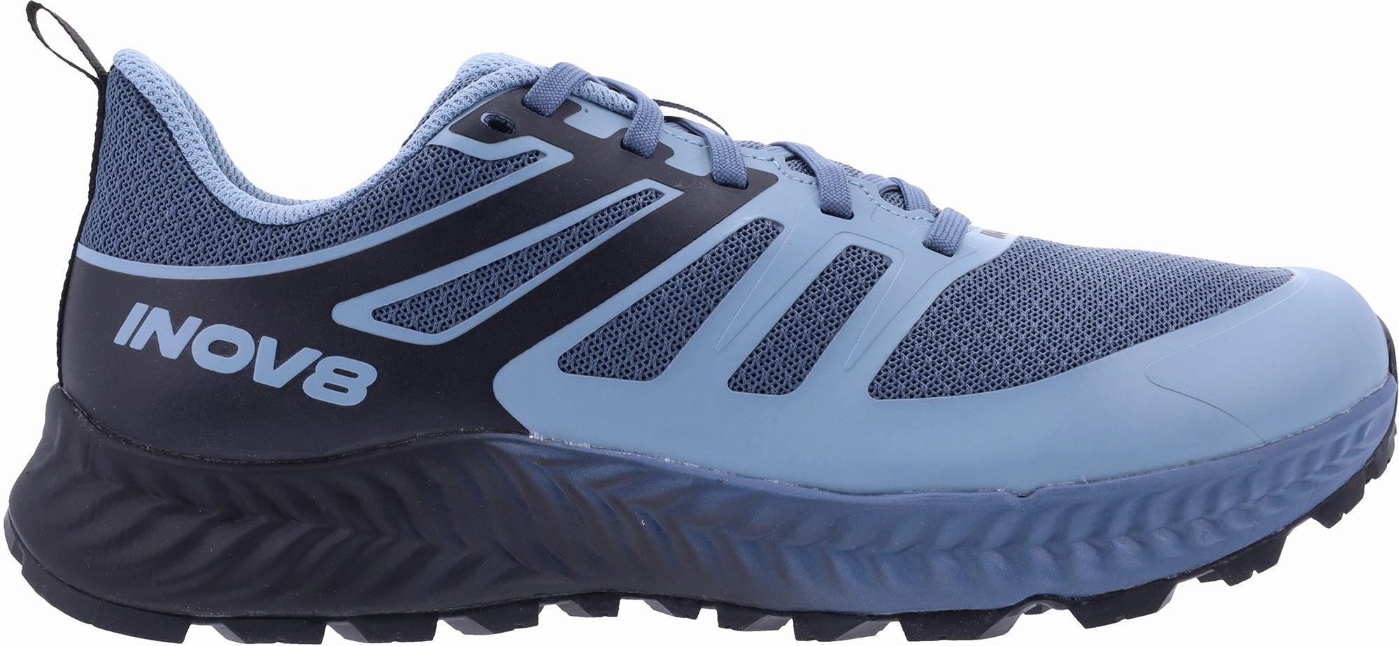 Inov8 TrailFly WIDE FIT Womens Trail Running Shoes - Blue professional athlete shoes