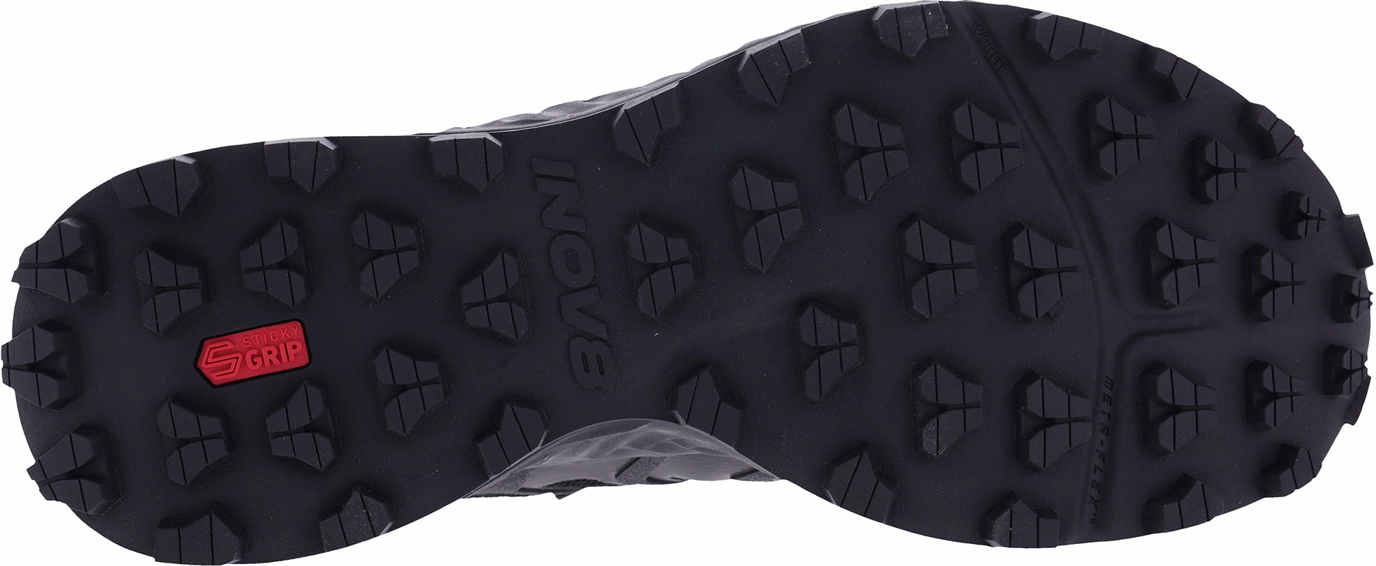 Motion Control Frame Energy Return System Inov8 Roclite Mid GORE-TEX WIDE FIT Mens Walking Boots - Black