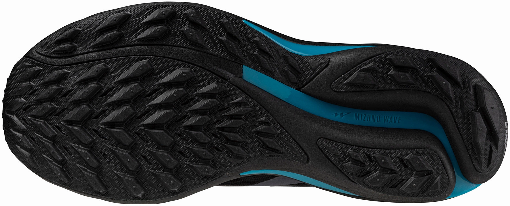 Moonlight Run Mizuno Wave Rider GORE-TEX 3 Mens Trail Running Shoes - Black